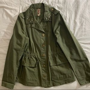 Women Olive Green Jacket